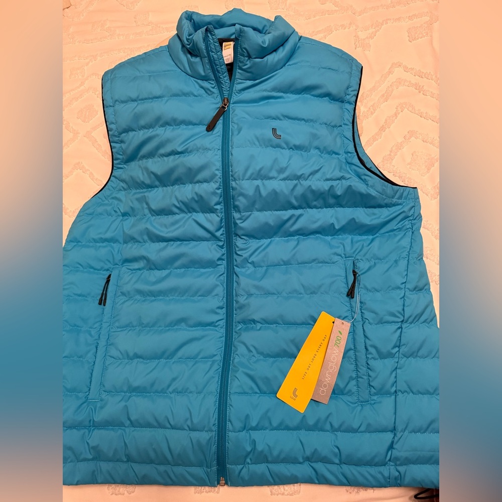 Lole Blue Puffer Vest